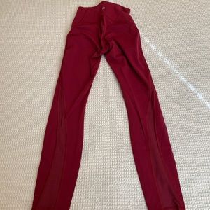 Lululemon leggings raspberry